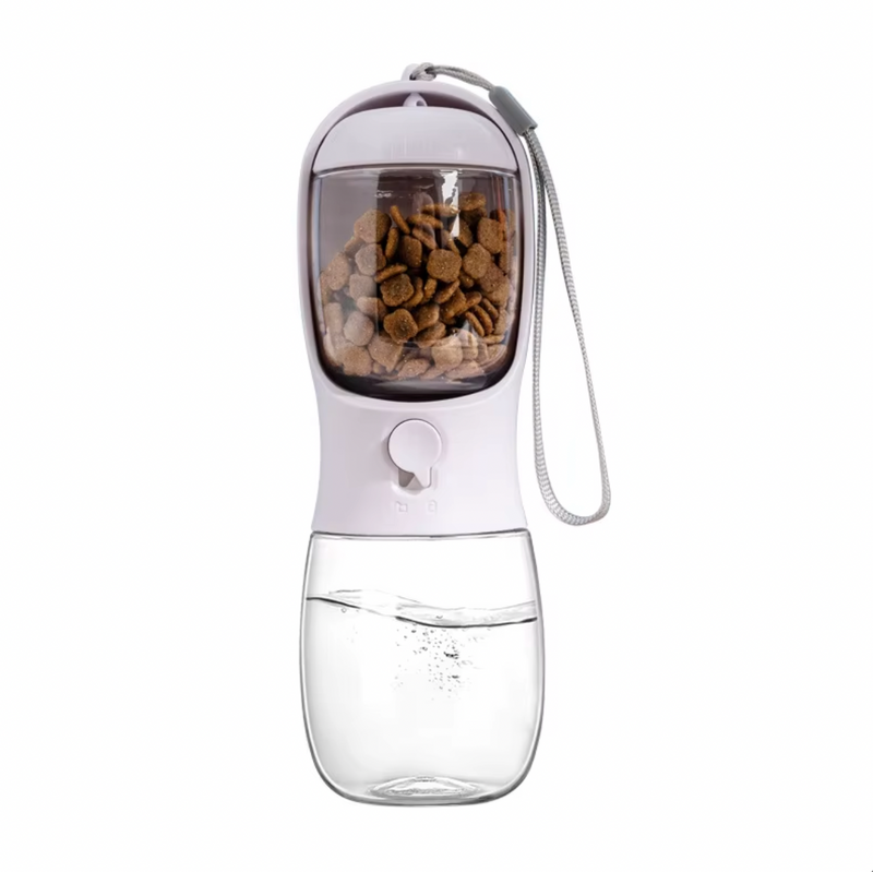 Dispensador Automático de Agua y Comida para Mascotas — 2 en 1 Portátil