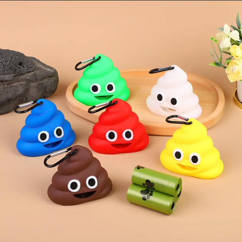 Dispensador de Bolsas para Popo de Mascotas — Paseos Limpios e Higiénicos