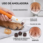 Pulidor Eléctrico de Uñas para Mascotas — Corte Sin Miedo, Sin Dolor