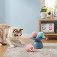 Pelota Inteligente Interactiva para Mascotas — Recargable USB, Mueve Sola